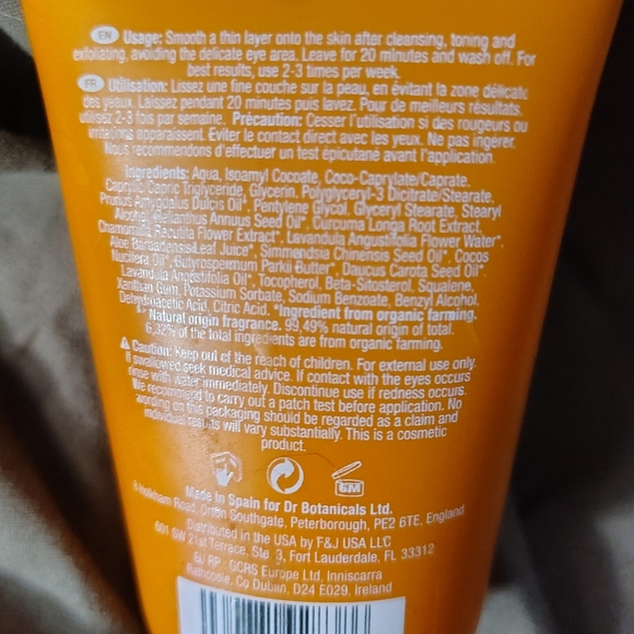 (Trade)Dr. Botanicals Tu Mask New - Picture 2 of 4